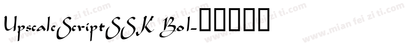 UpscaleScriptSSK Bol字体转换